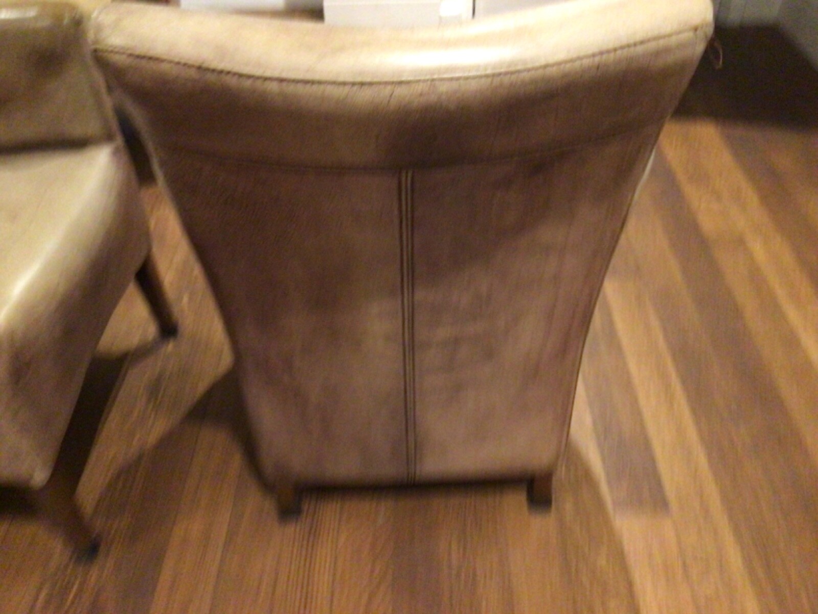 leather dining chairs (Peppermill Interiors) 8 available eBay