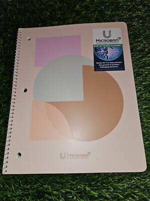 U Style 100% Recycled Spiral Notebook 1 Subject 8793 Shape College Rule 80 Sheet