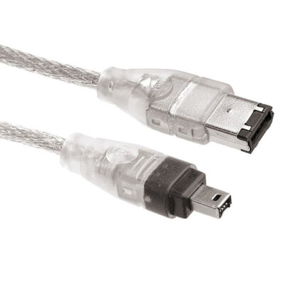 Firewire IEEE1394 4-Pin to 6 Pin Male to Male Adapter Cable 1.5M Lead DV Out AU