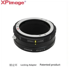 XPimage Locking Adapter for Contax Yashica CY Mount Lens to Leica L Sigma FP S1