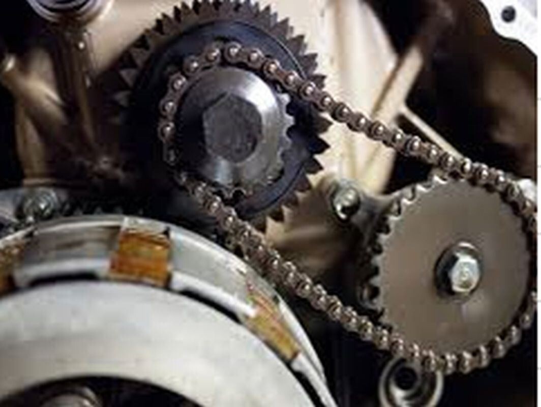 Chaîne de pompe à huile 52 maillons résout le bruit moteur Honda CX 500
