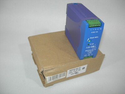 NEW MICRON MDP30-5A-1C POWER SUPPLY 100-240V 0.8A 47-63HZ