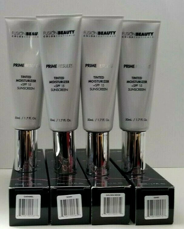 Fusion Beauty Prime Results Tinted Moisturizer 1.7 oz BOX PICK YOUR SHADE - Image 3 of 4
