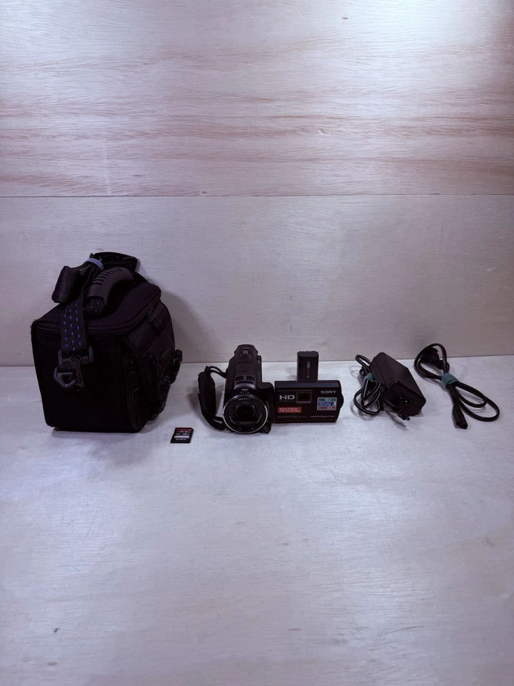 SONY Handycam Camcorder HDR-PJ810E Built-in projector Internal 32GB W Bag SD LOT - Image 4 of 4