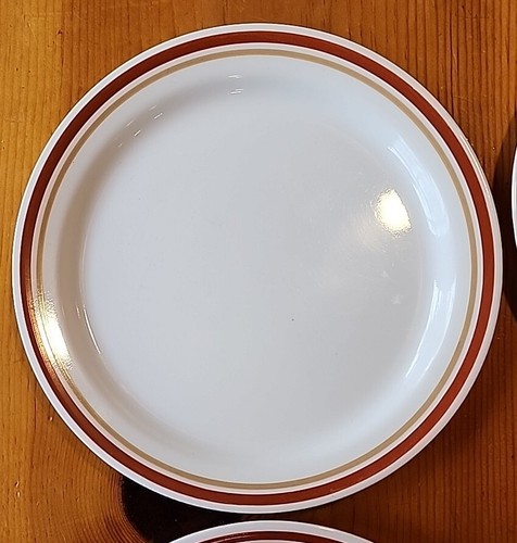 Corelle CINNAMON CHESTNUT 10.25" Dinner Plates Set (6) - Vintage - Picture 5 of 9