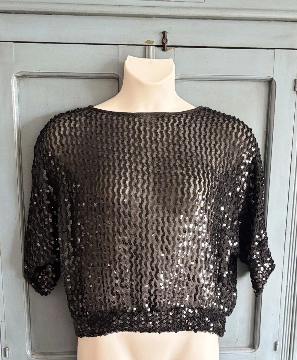 Mesh Vintage Tops for Women for sale | eBay