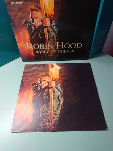 ROBIN HOOD Prince Of Thieves. 12" vinyl soundtrack record.  1st UK Press 1991 LP