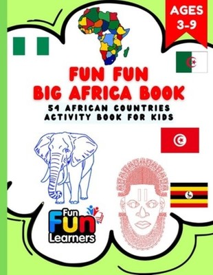 Fun Fun Big Africa Book 54 African Countries Activity B - paperback NEW 3BG FUNF