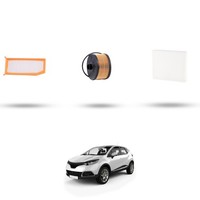Hoffcar Wartungsset - 3 Filter FüR Renault Captur (J5, H5) 0.9 Tce 66KW Ab 201