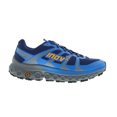 Inov-8 TrailFly Ultra G 300 Max Mens Blue Mesh Athletic Hiking Shoes 7