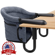 Trona con gancho - Port til y plegable para beb s de 6 a 36 meses Gris NEW US