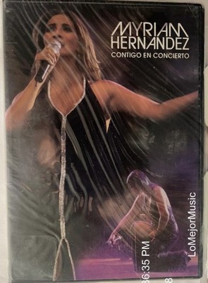Mega Rare No Longer Made DVD+CD Myriam Hernandez Contigo en Concierto 2005 NEW