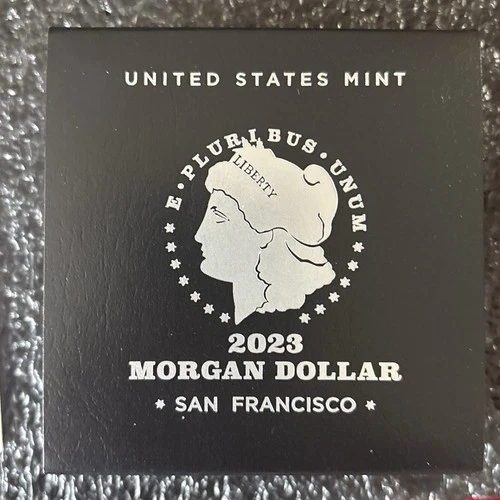 2023 S Morgan Dollar Silver Proof Coin-US Mint 23XF Cameo w/ Box and Certificate