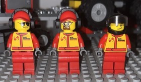 Lego 60027 City Monster Truck Transporter Complete Set With Minifigures Manuals