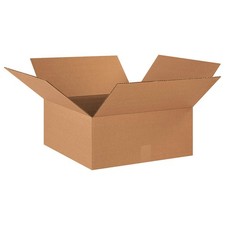 GRAINGER APPROVED 11R422 PK 25 Shipping Box,18x18x8 in 11R422
