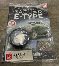 DEAGOSTINI Build Your Own JAGUAR E-TYPE - Issue No. 41 - Magazine & Part