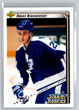 1992-93 Upper Deck #415 Drake Berehowsky Toronto Maple Leafs