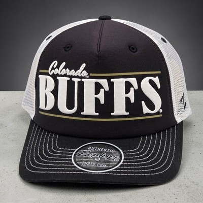 Colorado Buffaloes Zephyr Elate Puff Print Trucker Mesh Snapback Hat Cap NEW NWT