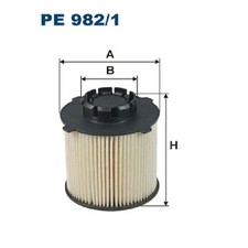Kraftstofffilter für Opel Astra H A04 J P10 Cascada W13 Insignia A G09 id20474