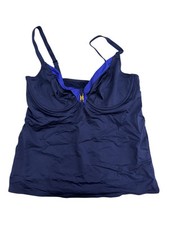 Fantasie INK Ocean Drive Underwire Plunge Tankini Swim Top, US 32J, UK 32GG