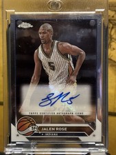 2023-24 Topps Chrome - Autographs Jalen Rose #CG-JR (AU)