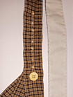 Civil War Suspenders TAN BLACK HOMESPUN Cotton Hand sewn UNION CONFEDERATE — photo 4