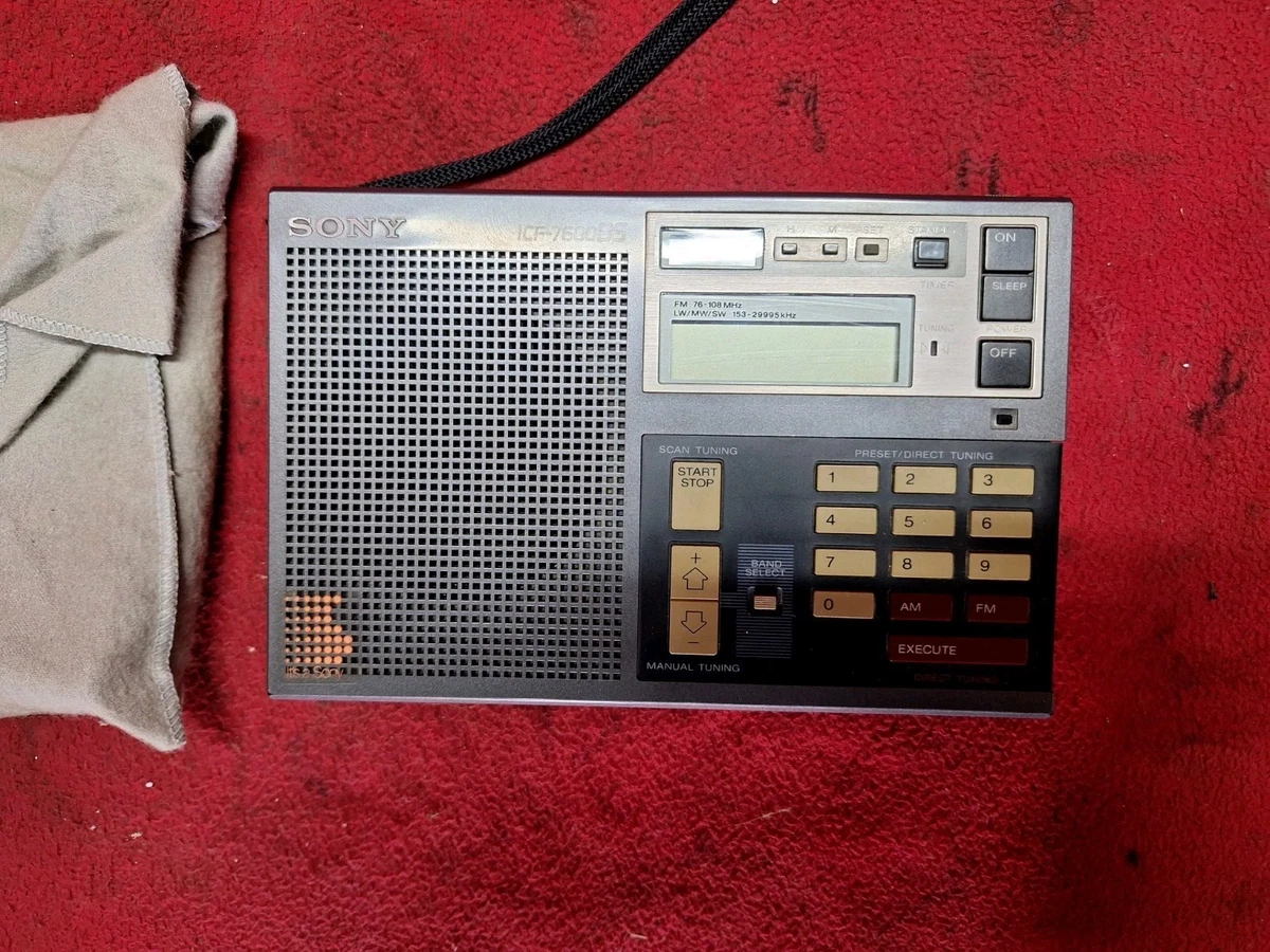 Sony ICF-7600DS Weltempfänger Radio 