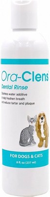 Ora-Clens Dental Rinse for Dogs & Cats - Cleans Teeth, Freshens Breath - Anti...