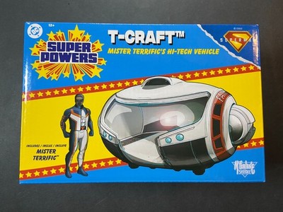 DC Super Powers T-CRAFT HI-TECH VEHICLE & MISTER TERRIFIC 4  Action Figure NEW