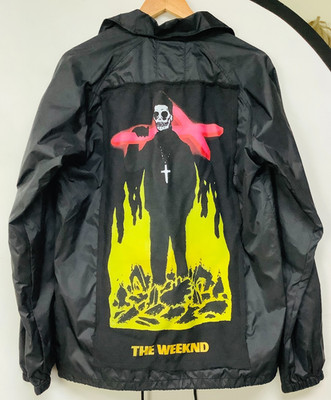 The Weeknd XO Starboy Legend Of The Fall 2017 Tour Coach Jacket Small