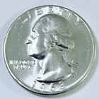 1963-P WASHINGTON QUARTER 90% SILVER BEAUTIFUL BU UNC UNCIRCULATED #8097