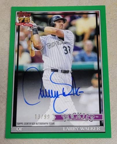 2026 Topps Series 1 Larry Walker Red Foil (RAW)