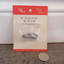 Quality CRAFT MODELS METAL KIT #190  53 Ford Pickup Truck