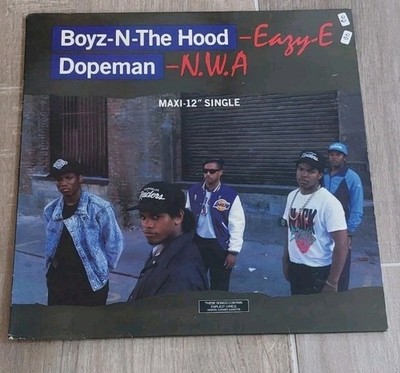 Eazy-E / N.W.A* - Boyz-N-The-Hood / Dopeman Vinyl Single Rap Hiphop 