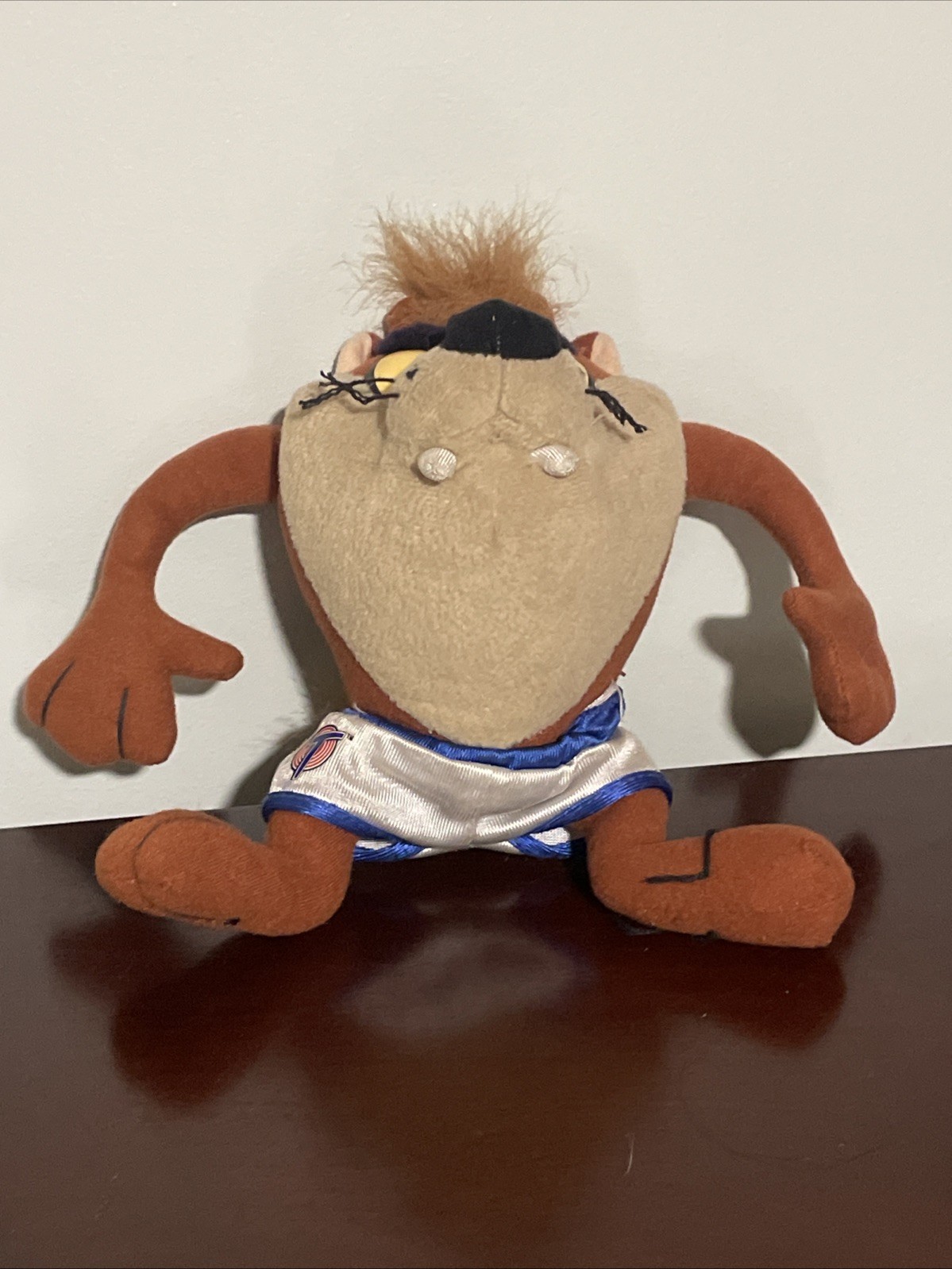 Vintage 1996 McDonald's Space Jam Taz Plush Toy Warner Bros