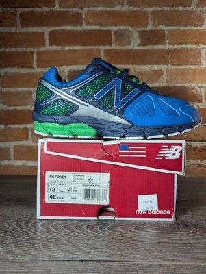 New Balance 670v1 Blue Made in US Athletic Sneaker Size 12-4E NEW w/ Tags/Box