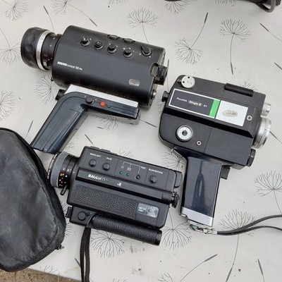 Fujica Single-8 Z1 , Revue Cockpit S6 RM, Bauer , Kamera , Bastler