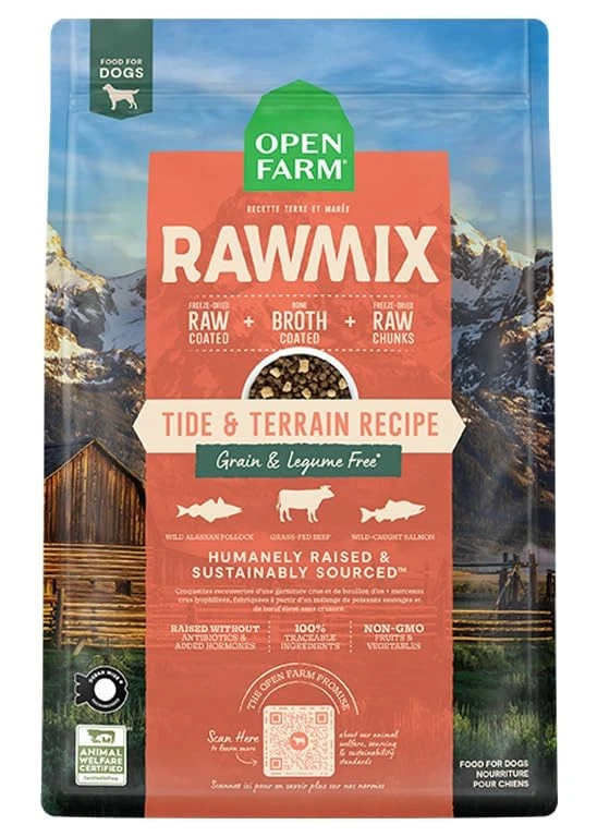 , RawMix Grain-Free Dry Dog Food, Protein-Packed Kibble Coated in Bone Broth ...