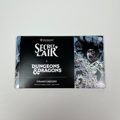 MTG Secret Lair x Dungeons & Dragons: Strahd's Descent Foil Edition - Sealed