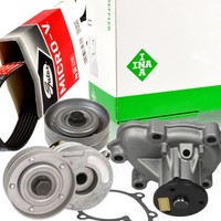 Gates 6PK1590 Keilrippenriemen-Satz + Spanner Wapu FüR Opel Astra