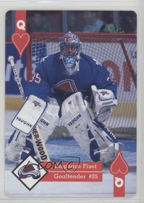 1995-96 Hoyle Eastern Conference Playing Cards Box Set Stephane Fiset #QH e6j