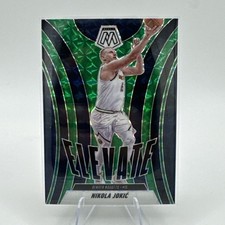 2024-25 Panini Mosaic - Elevate Nikola Jokić #20 Green Mosaic Prizm