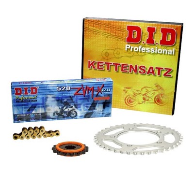 DID SILENT Kettenkit GOLD Ducati Monster 696, Bj. 08-14 (M5); super verstärkt
