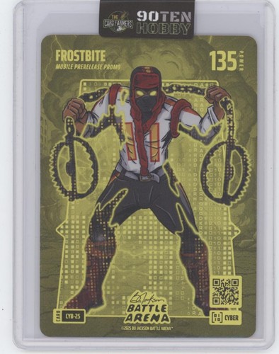 2025 Bo Jackson Battle Arena Update Frostbite Cyber #CYB-25