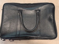 Giorgio Armani Valigetta Borsa Business A4 Pelle e Nylon Moda Uomo