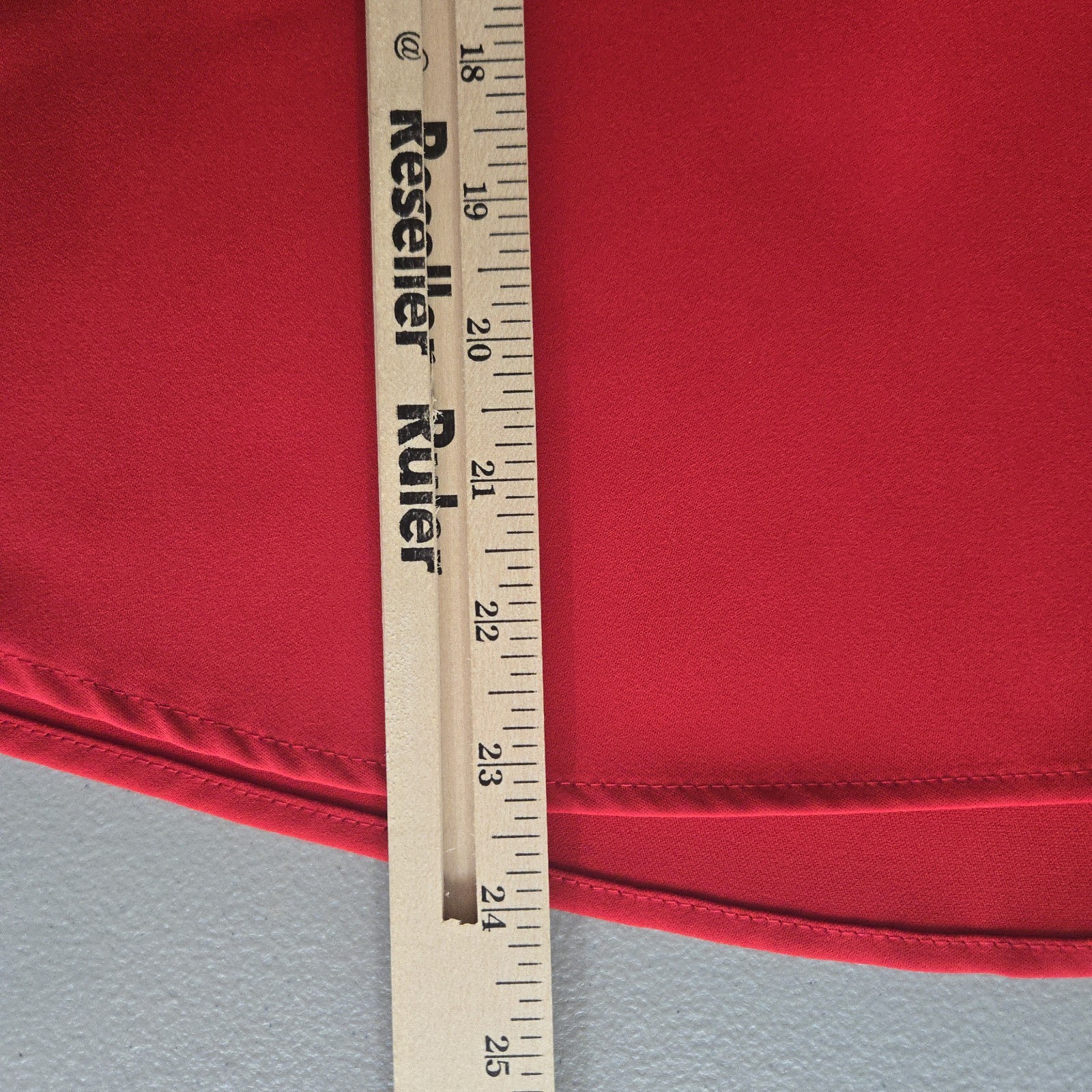 Zara Basic Women's Shoulder Button Blouse Red Med… - image 8