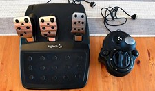 Logitech G920 Racing Shifter & 3-Pedal Set Black/Silver Used Xbox/Pc