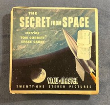 TOM CORBETT SPACE CADET THE SECRET FROM SPACE VIEW MASTER 1954 B 581