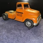 VINTAGE TONKA 1955 ALLIED VAN LINES TRUCK SEMI CAB ORIGINAL PAINT AND DECALS