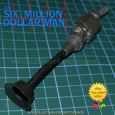 Vintage Six Million Dollar Man Maskatron Saugnapf Arm komplett 1975 KOSTENLOSER VERSAND